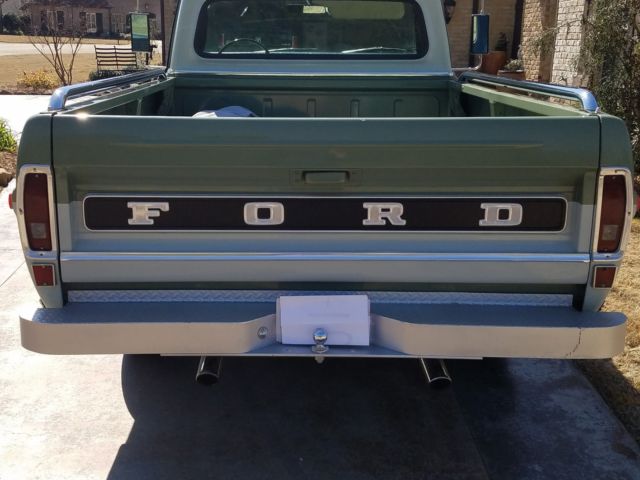 1971 Green Ford F-100