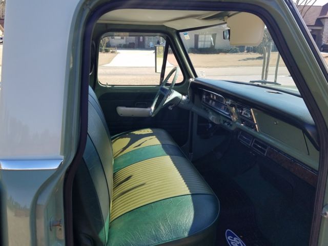 1971 Green Ford F-100