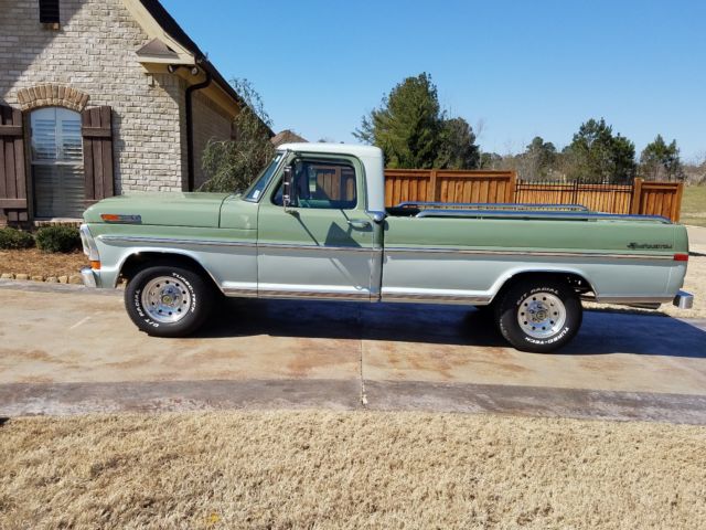 1971 Green Ford F-100
