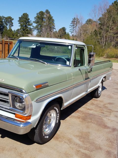 1971 Green Ford F-100