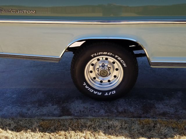 1971 Green Ford F-100
