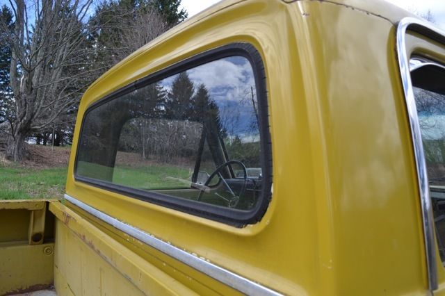 1971 Gold Ford F-100 Standard Cab Pickup 8 Foot Bed