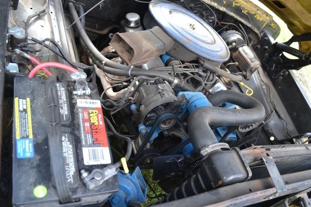 1971 Gold Ford F-100 Standard Cab Pickup 8 Foot Bed