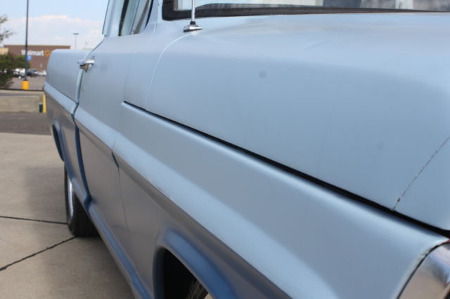 1971 Blue Ford F-100