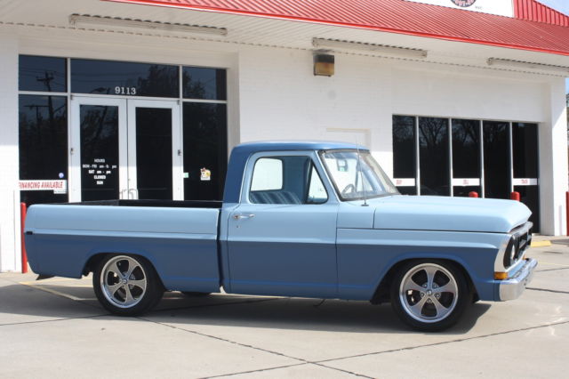 1971 Blue Ford F-100