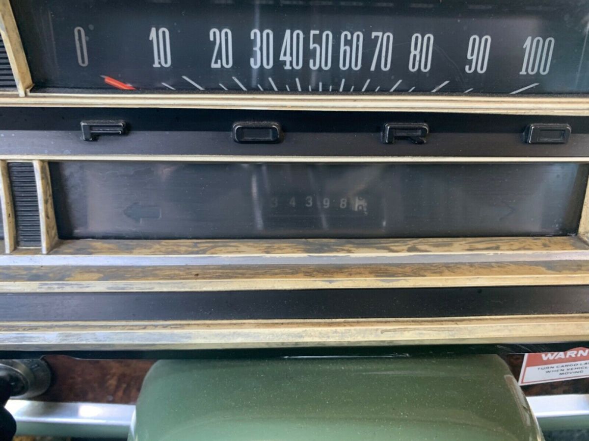 1971 Green Ford F-100 Extended Cab Pickup