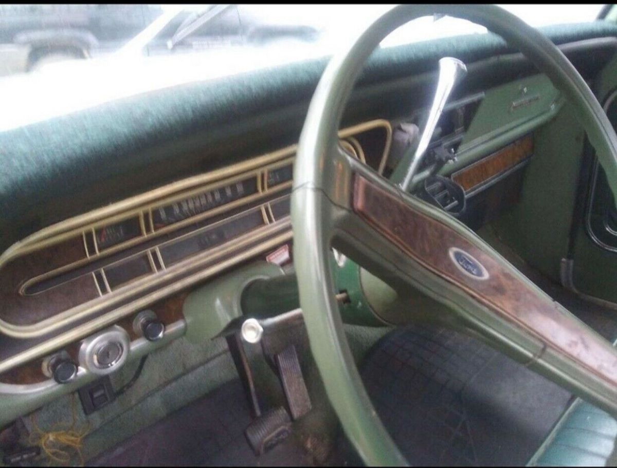 1971 Green Ford F-100 Extended Cab Pickup