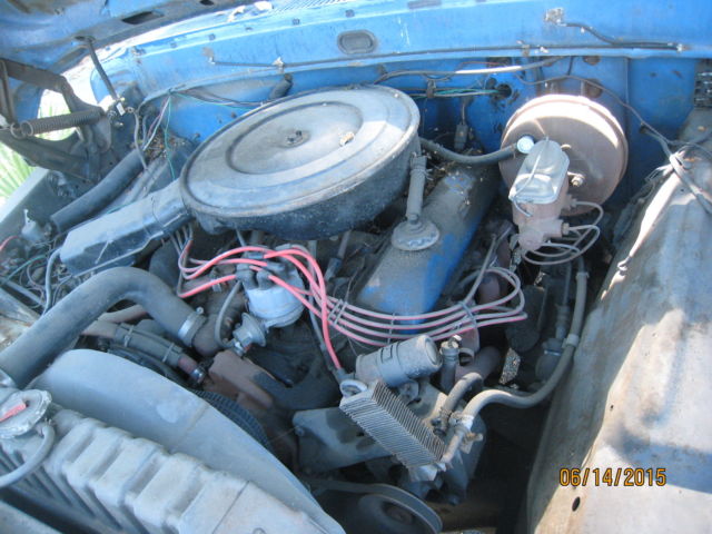 1971 blue/White Ford F-100 Standard Cab long Bed Ford F100 Pickup Truck