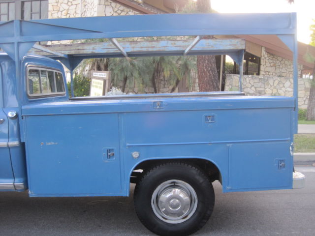 1971 Blue Ford F-250 Crew Cab Pickup