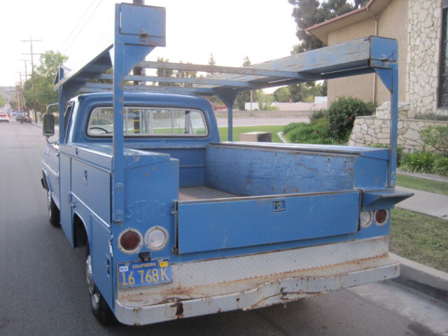 1971 Blue Ford F-250 Crew Cab Pickup