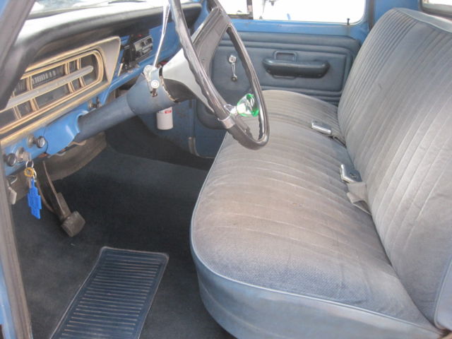 1971 Blue Ford F-250 Crew Cab Pickup