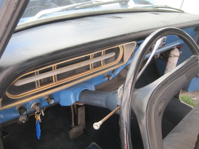 1971 Blue Ford F-250 Crew Cab Pickup