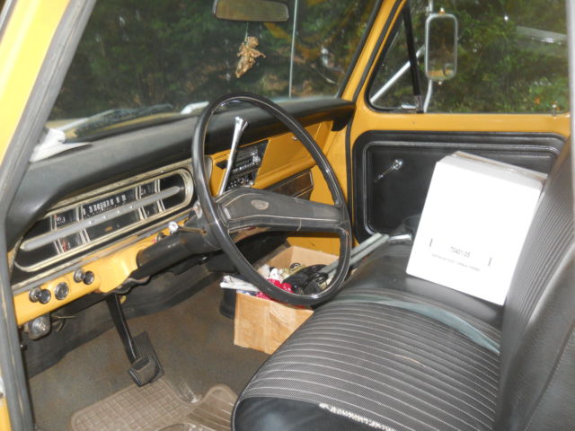 1971 Brown Ford F-250 Standard Cab Pickup