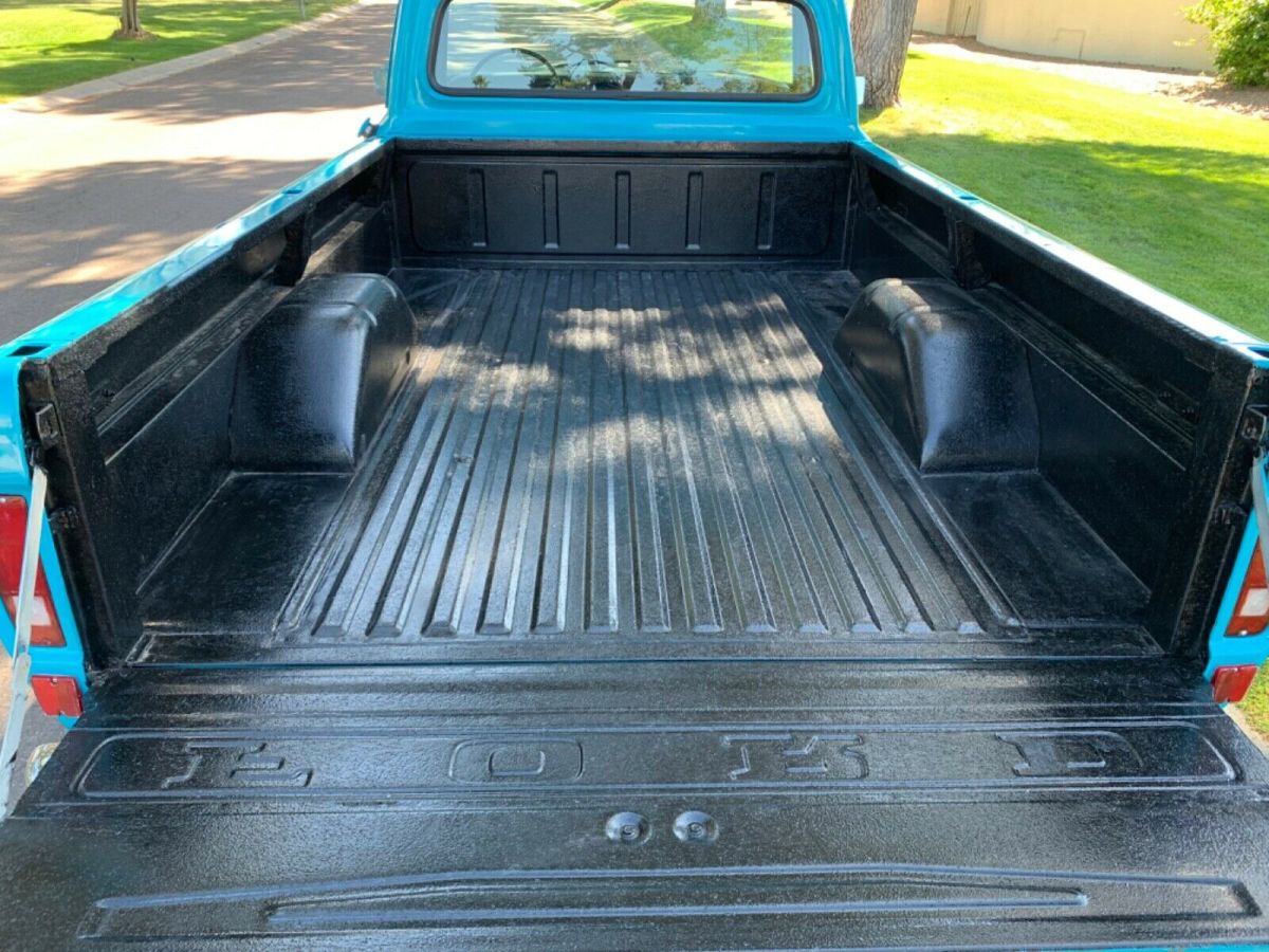 1971 Blue Ford F-250 Standard Cab Pickup