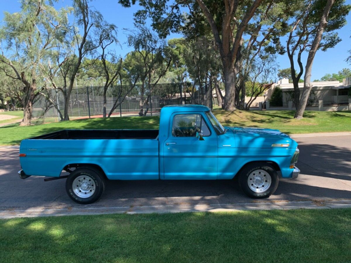 1971 Blue Ford F-250 Standard Cab Pickup