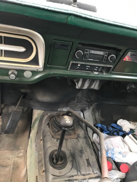 1971 Green Ford F-250 Crew Cab Pickup