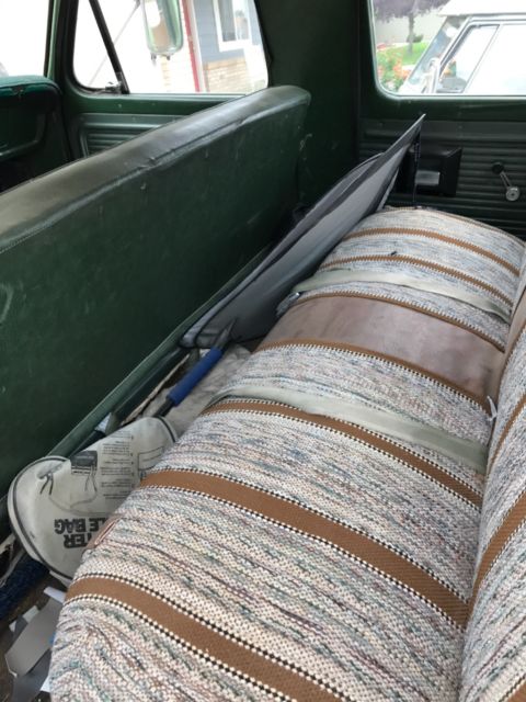 1971 Green Ford F-250 Crew Cab Pickup