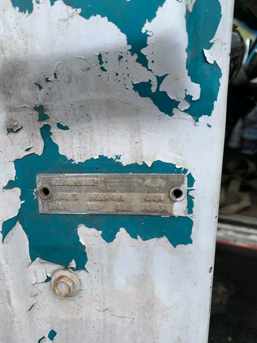 1971 Red Ford F-250 Crew Cab Pickup