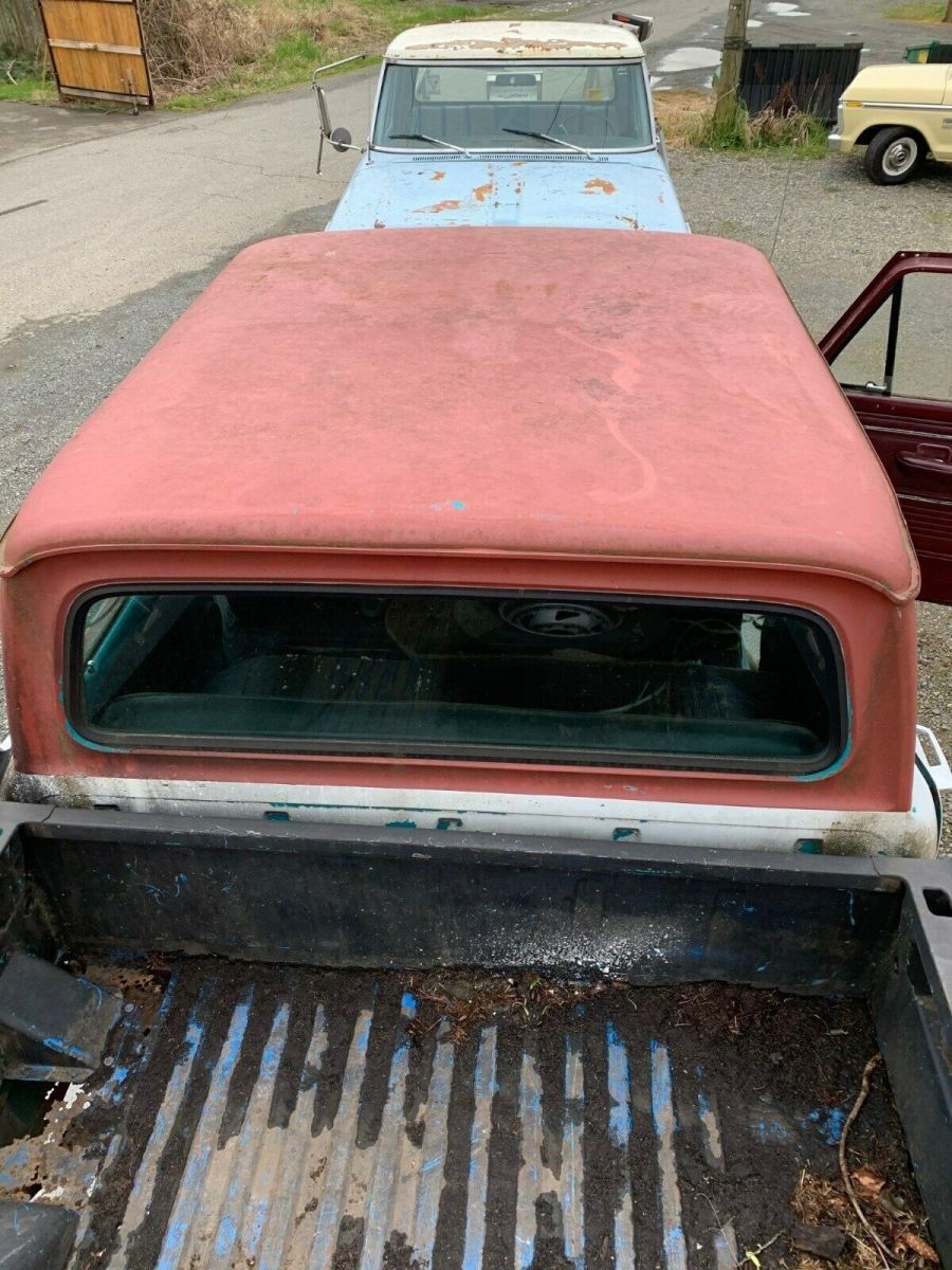 1971 Red Ford F-250 Crew Cab Pickup