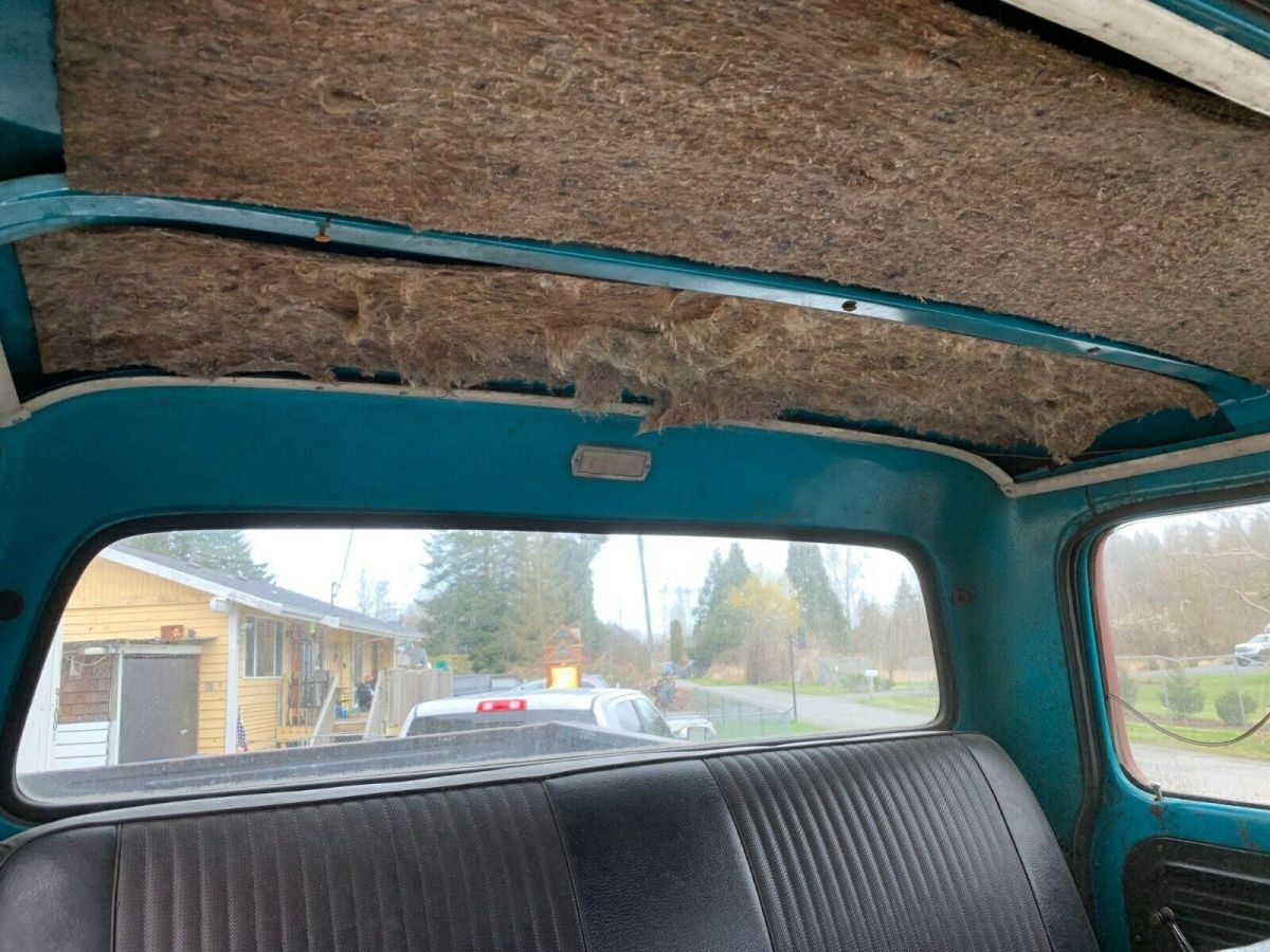 1971 Red Ford F-250 Crew Cab Pickup