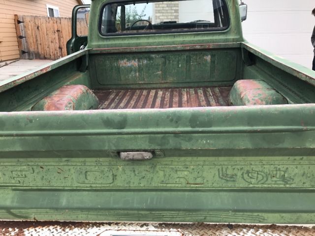 1971 Green Ford F-250 Crew Cab Pickup