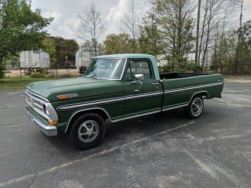 1971 Green Ford F-100 --