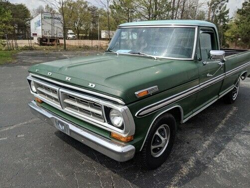1971 Green Ford F-100 --