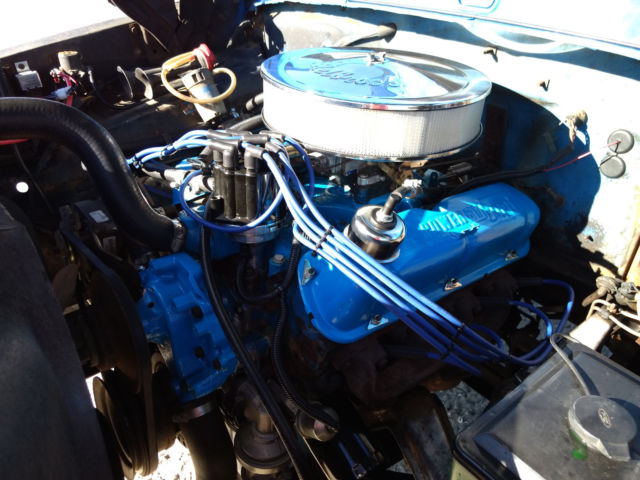 1971 COBRA BLUE Ford F-100 Extended Crew Cab Pickup