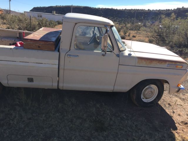 1971 Tan Ford F-100 Standard Cab Pickup