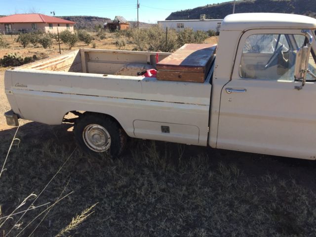 1971 Tan Ford F-100 Standard Cab Pickup