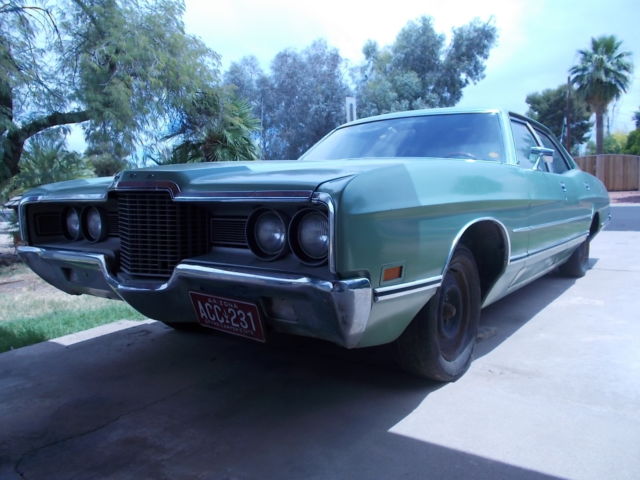 1971 Green Ford Galaxie U/K