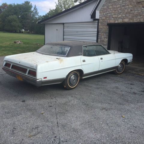1971 Baby Blue Ford Galaxie Sedan