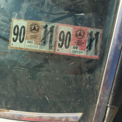 1971 Baby Blue Ford Galaxie Sedan