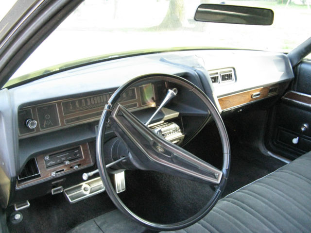 1971 Yellow Ford Crown Victoria Convertible