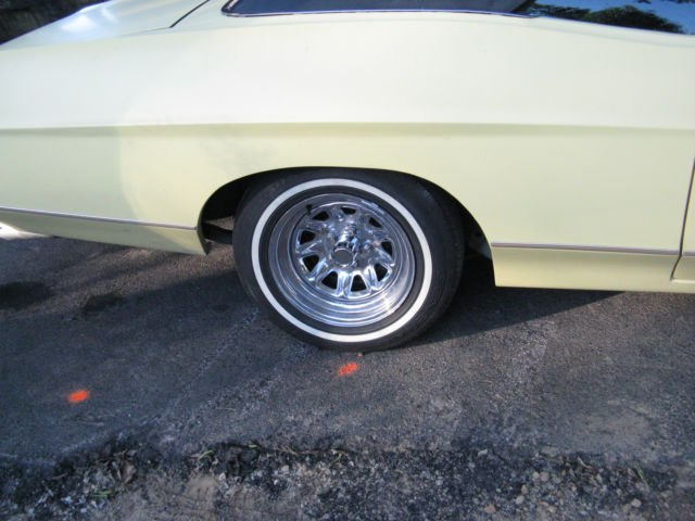 1971 Yellow Ford Crown Victoria Convertible