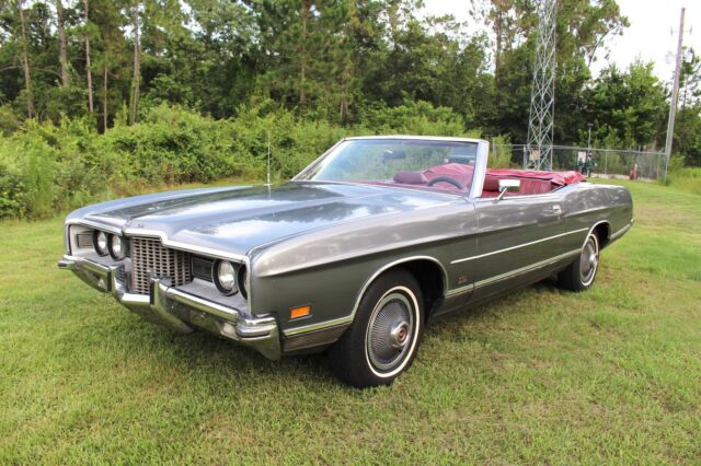 1971 Charcoal Ford LTD Convertible