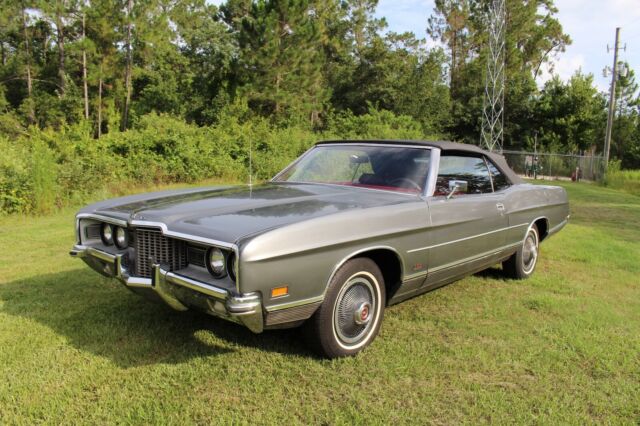 1971 Charcoal Ford LTD Convertible