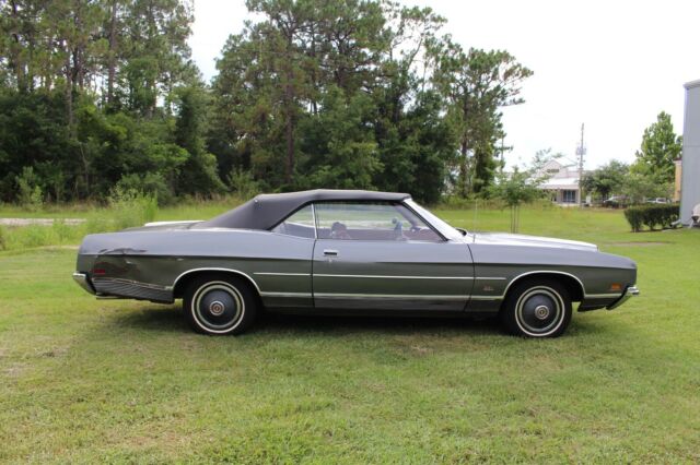 1971 Charcoal Ford LTD Convertible