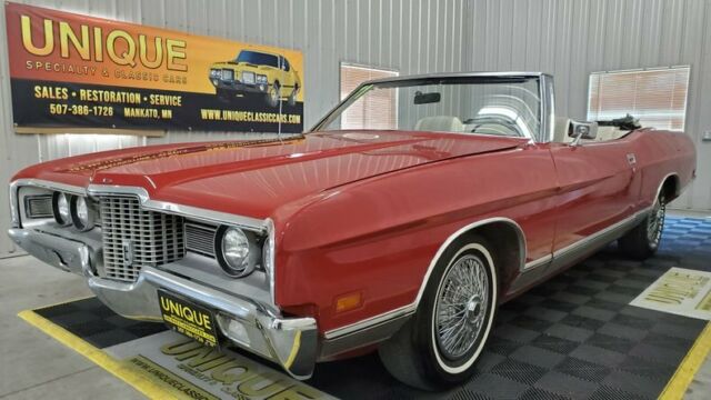 1971 Red Ford LTD Convertible