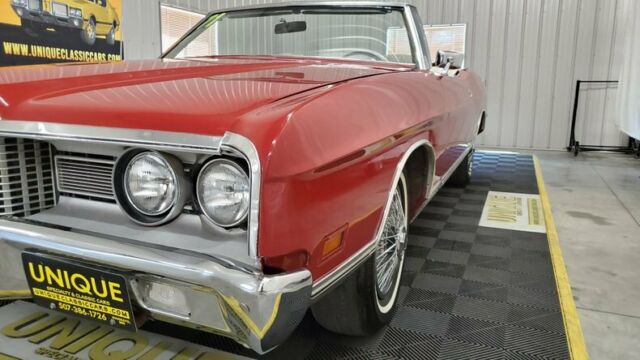 1971 Red Ford LTD Convertible