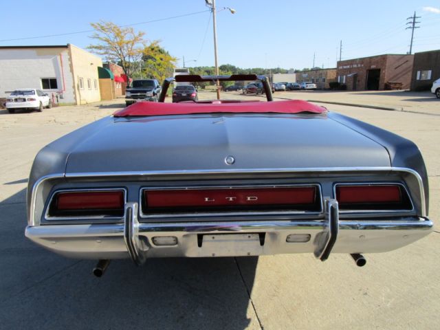 1971 Red Ford LTD Convertible