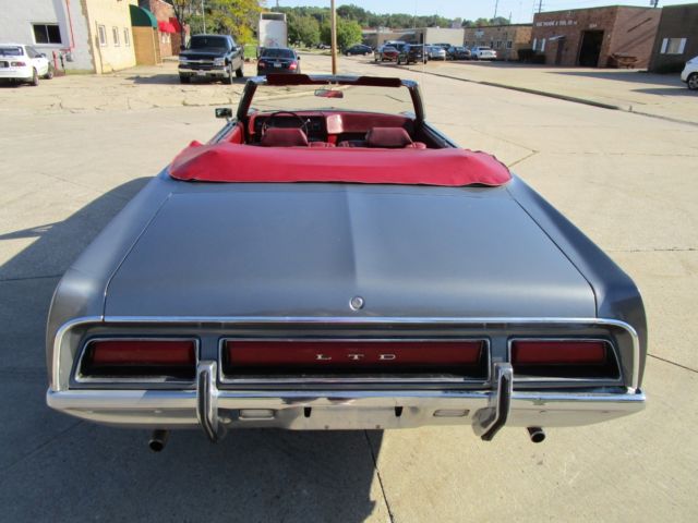 1971 Red Ford LTD Convertible