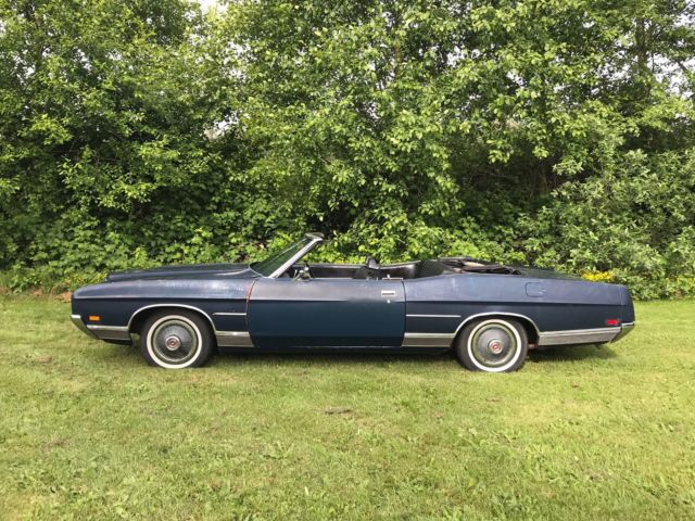 1971 Blue Ford LTD Convertible Convertible