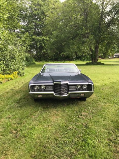 1971 Blue Ford LTD Convertible Convertible