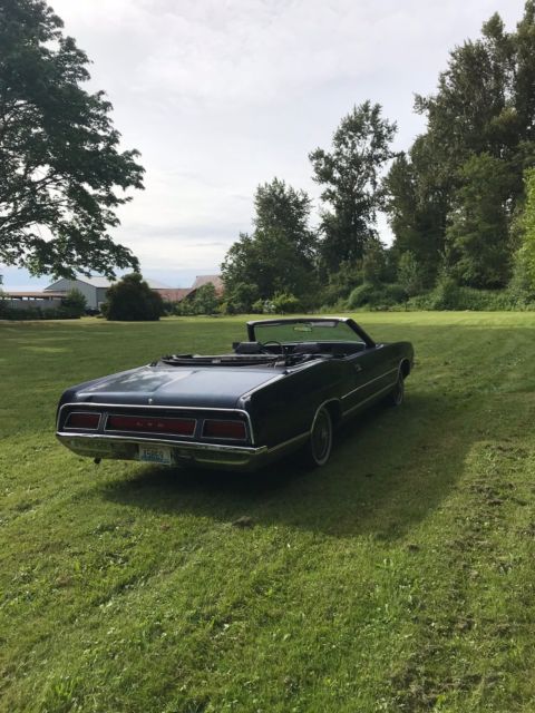 1971 Blue Ford LTD Convertible Convertible