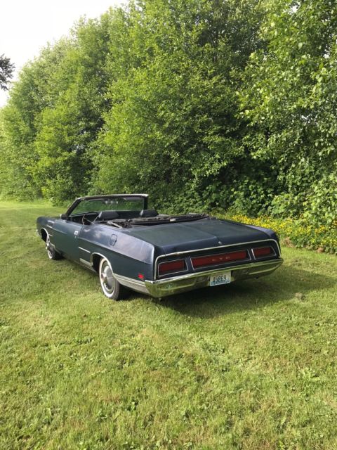 1971 Blue Ford LTD Convertible Convertible