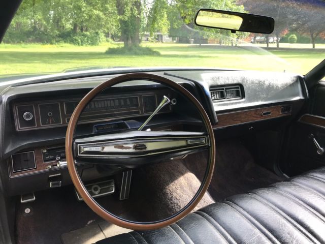 1971 Blue Ford LTD Convertible Convertible