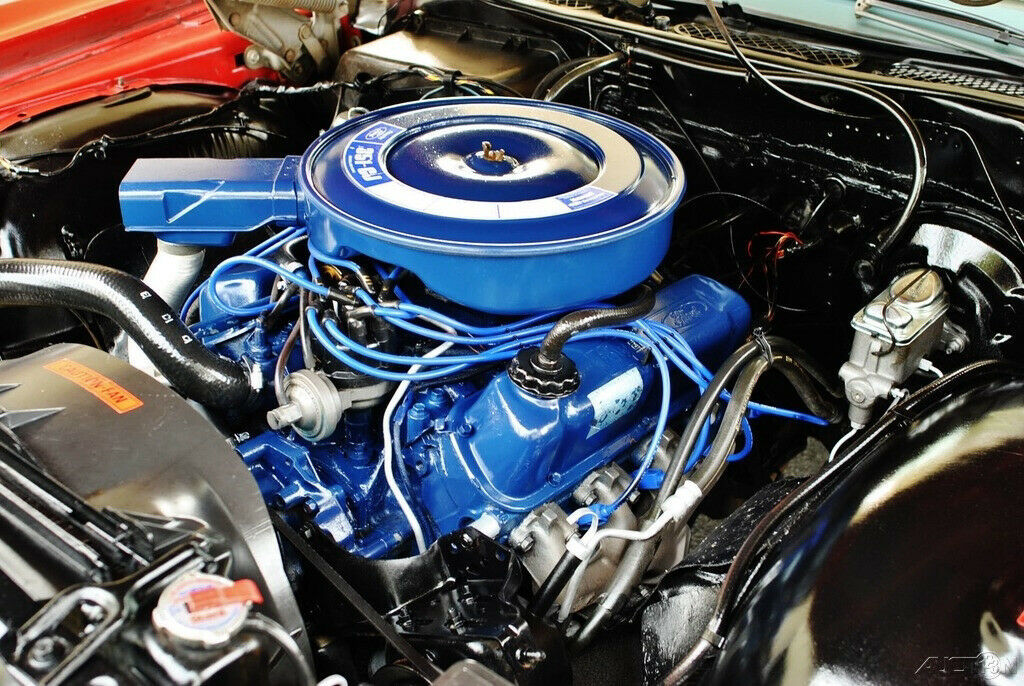 1971 Red Ford LTD Convertible