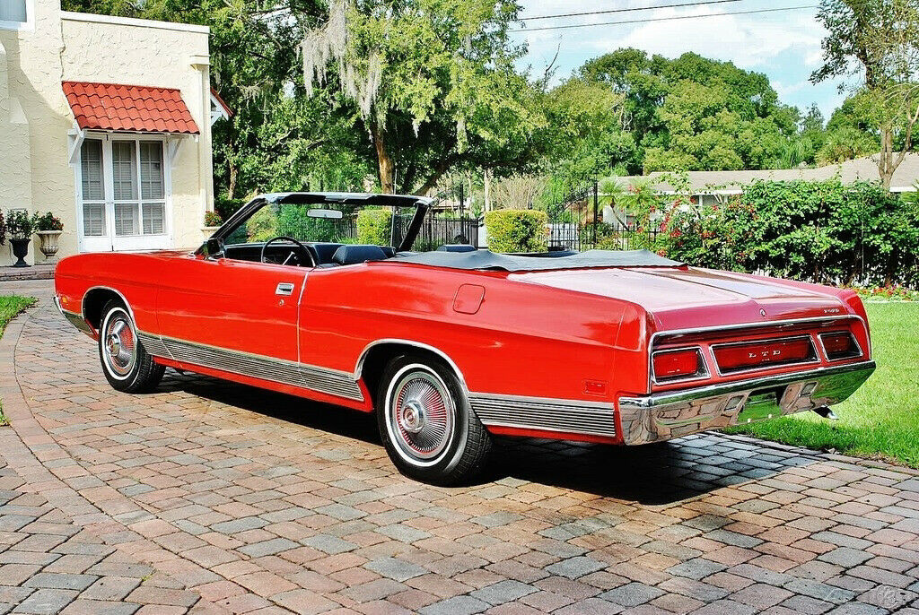 1971 Red Ford LTD Convertible