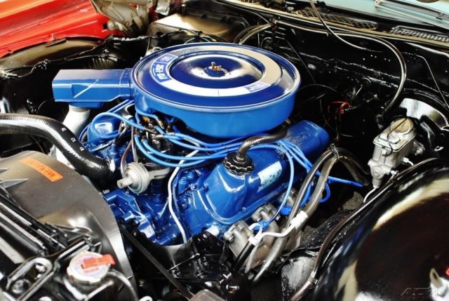 1971 Red Ford LTD Convertible